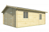 Garage Rydell 470x570 cm - Groen geïmpregneerd