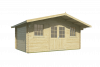 Tuindeco Rome Blokhut 500x320 cm 45 mm vuren red class wood geïmpregneerd
