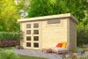 Tuindeco Uddel Blokhut 380 x 260 cm 28 mm vuren honing geïmpregneerd