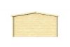Tuindeco Dianne Blokhut 578x450 cm 40 mm vuren red class wood geïmpregneerd
