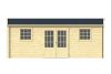 Tuindeco Dianne Blokhut 578x450 cm 40 mm vuren red class wood geïmpregneerd