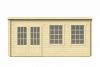 Tuindeco Sadie Blokhut 500x300 cm 40 mm vuren red class wood geïmpregneerd