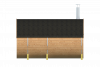 Barrelsauna Thermowood Ø215x350 cm