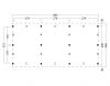 Kapschuur Billund XL Type 5 Red Class Wood 893x460 cm - geïmpregneerd