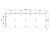 Kapschuur Billund XXL Type 10 Red Class Wood 1386x512cm - zwart gespoten