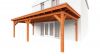 Trendhout Aanbouwveranda Lucca 790x390 cm - Plat dak