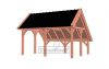 Kapschuur de Hoeve XL 530x440 cm - basis 