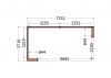 Trendhout Buitenverblijf Capri 720x375 - Plat dak model links