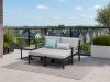 Garden Impressions Cinto loungeset 5-delig carbon black / light teak / desert sand