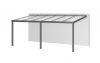 YARD Outdoor Velvetline Veranda 600x400 cm aluminium - Polycarbonaat dak