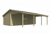 Garage/Carport Berggren 396+369x830 cm