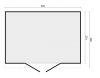 Berging Enter 400x300 cm incl. dubbele deur, horizontale wanden onbehandeld - Bouwpakket
