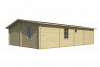 Tuindeco Formigal Blokhut 734x1088 cm 70 mm vuren blank