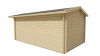 Tuindeco Julia Blokhut 300x500 cm 40 mm vuren blank