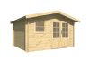 Tuindeco Fritz Blokhut 360x300 cm 28 mm vuren honing geïmpregneerd