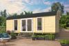 Tuindeco Dan Circuswagen 328x720 cm 19mm vurenhout blank