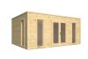Tuindeco Marco Blokhut 500x350 cm 28 mm vuren honing geïmpregneerd