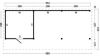 Lariks/Douglas Kapschuur Bergen XL type 7 989x452 cm plattegrond