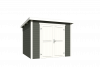 Outdoor Life Mila Tuinhuis 250x250 cm 28 mm vuren Green Grey-wit gecoat