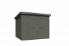 Tuinhuis Mila 250x250 cm - Green Grey gecoat - second