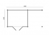 Tuindeco Elburg Blokhut 250x250 cm + luifel 250 cm 28 mm vuren honing geïmpregneerd