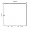Lugarde Prima Demy 44mm P45 - 360x360 cm