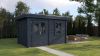 Lugarde Select Modern tuinhuis Breda 388x250cm - Zwarte olie