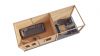 Lugarde Select Modern tuinhuis met overkapping Neerkant 388x250cm + 300cm - Onbehandeld