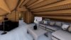 Chalet Frankrijk 1030x610 cm - hoge druk geïmpregneerd
