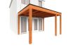 Trendhout Aanbouwveranda Modena 405x365 cm - model rechts