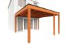 Trendhout Aanbouwveranda Modena 405x485 cm - model rechts