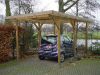 Actie carport tuindeco 300x500 cm achter