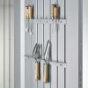 Biohort AvantGarde A3 metalen berging 180x260x218 cm zilver met dubbele deur
