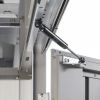 Biohort AvantGarde A2 metalen berging 180x220x218 cm donkergrijs met dubbele deur