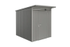 Biohort AvantGarde A2 metalen berging 180x220x218 cm kwartsgrijs met enkele deur