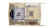 Tuindeco Blokhut Ballyragget 575x780 cm 70 mm vuren blank