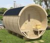 Barrelsauna Ø215x400 cm - Vurenhout