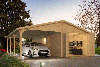 Garage/Carport Berggren 396+369x830 cm