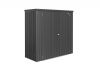 Biohort metalen tuinkast 190 190x83x182,5 cm donkergrijs