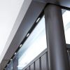 Biohort Highline H1 metalen tuinhuis 275x155x222 cm met enkele deur