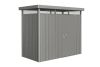 Biohort Highline H1 metalen berging kwartsgrijs
