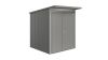 Biohort AvantGarde A1 metalen berging 180x180x218 cm donkergrijs met dubbele deur