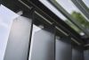 Biohort aluminium Pergola donkergrijs 550x350 cm zilver metallic lamellendak