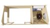 Blokhut Kukka - 700x350 cm - Honing geïmpregneerd