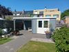 Outdoor Life Orlando Blokhut 601,2x312 cm 28 mm vuren Platinum Grey-Wit gecoat