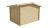 Tuindeco Philip Blokhut 350x250 cm 40 mm vuren groen geïmpregneerd