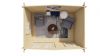Tuindeco Philip Blokhut 350x250 cm 40 mm vuren red class wood geïmpregneerd