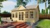 Tuindeco Clockhouse Blokhut 550x400 cm 44 mm vuren blank