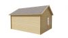 Tuindeco Clockhouse Blokhut 550x400 cm 44 mm vuren blank