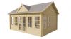 Tuindeco Clockhouse Blokhut 550x400 cm 44 mm vuren blank